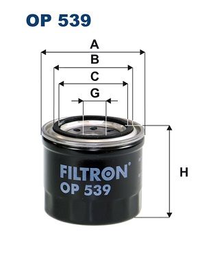Масляный фильтр FILTRON OP539