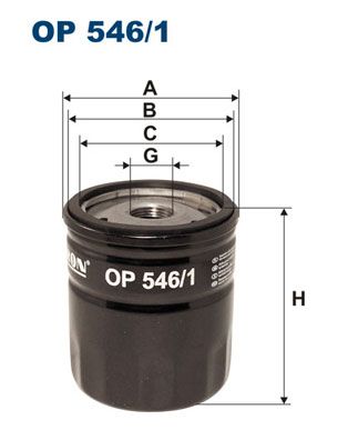 Масляный фильтр FILTRON OP5461