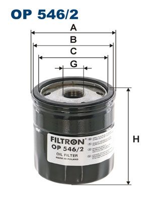 Масляный фильтр FILTRON OP5462