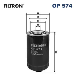 Масляный фильтр FILTRON OP574