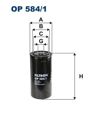 Масляный фильтр FILTRON OP5841