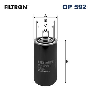 Масляный фильтр FILTRON OP592