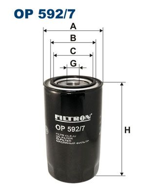 Масляный фильтр FILTRON OP5927