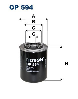 Масляный фильтр FILTRON OP594