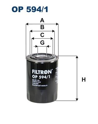Масляный фильтр FILTRON OP5941