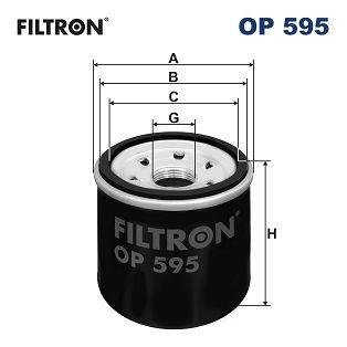 Масляный фильтр FILTRON OP595