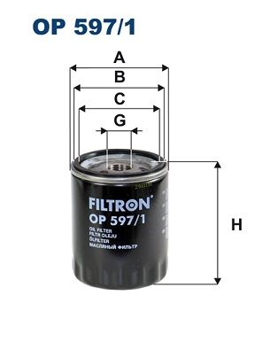 Масляный фильтр FILTRON OP5971