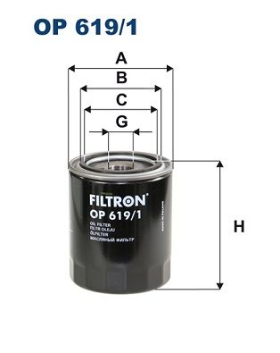 Масляный фильтр FILTRON OP6191