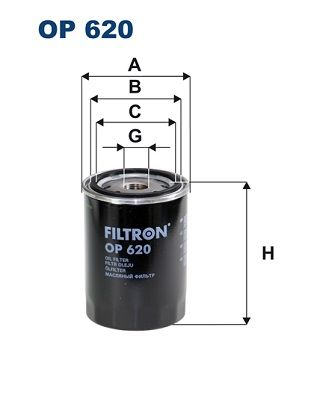 Масляный фильтр FILTRON OP620