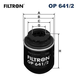 Масляный фильтр FILTRON OP6412
