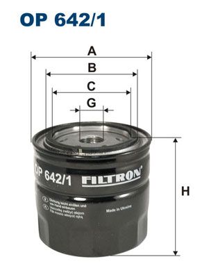 Масляный фильтр FILTRON OP6421