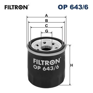 Масляный фильтр FILTRON OP6436