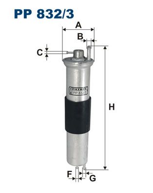 Топливный фильтр FILTRON PP8323
