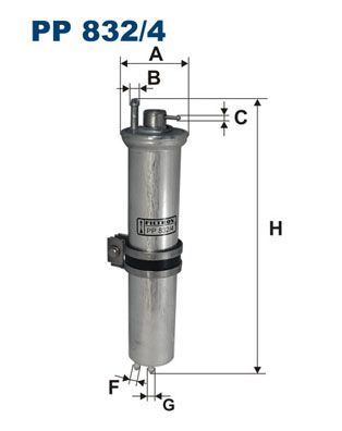 Топливный фильтр FILTRON PP8324