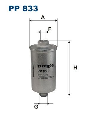 Топливный фильтр FILTRON PP833