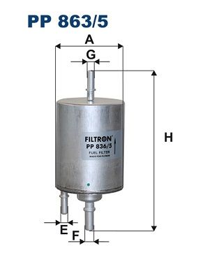 Топливный фильтр FILTRON PP8365