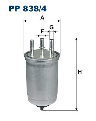 Топливный фильтр FILTRON PP8384