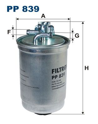 Топливный фильтр FILTRON PP839