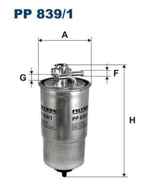 Топливный фильтр FILTRON PP8391