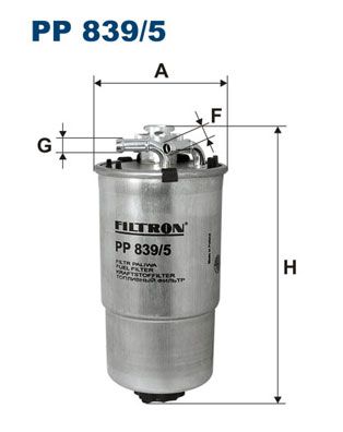 Топливный фильтр FILTRON PP8395