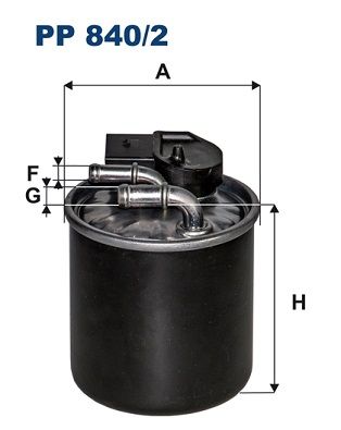 Топливный фильтр FILTRON PP8402