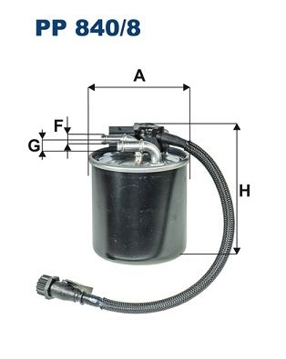 Топливный фильтр FILTRON PP8408