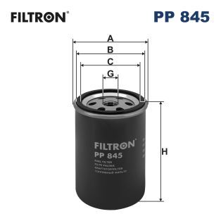 Топливный фильтр FILTRON PP845