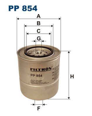 Топливный фильтр FILTRON PP854