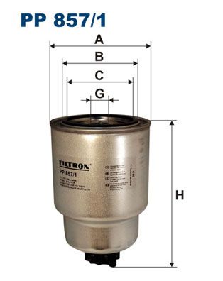 Топливный фильтр FILTRON PP8571