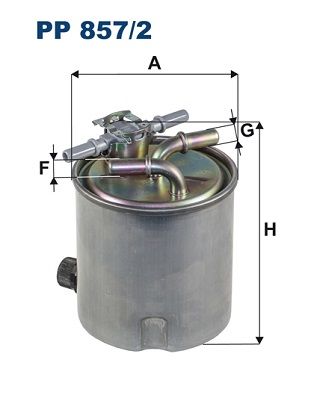 Топливный фильтр FILTRON PP8572