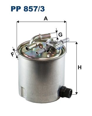 Топливный фильтр FILTRON PP8573