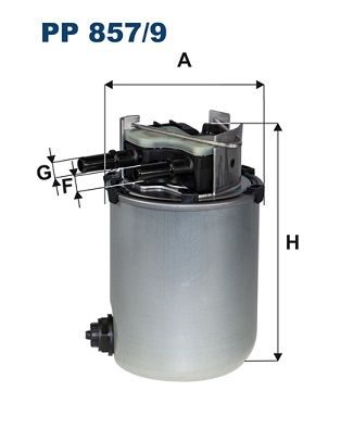 Топливный фильтр FILTRON PP8579