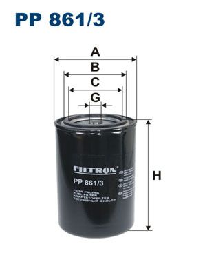 Топливный фильтр FILTRON PP8613