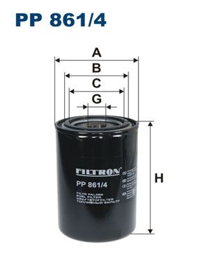 Топливный фильтр FILTRON PP8614