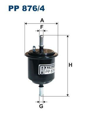 Топливный фильтр FILTRON PP8764
