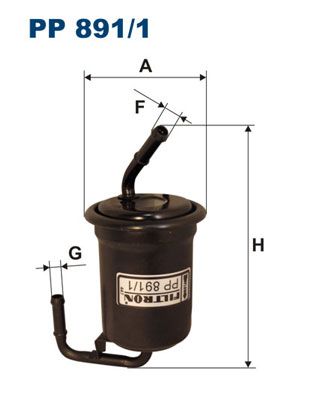 Топливный фильтр FILTRON PP8911