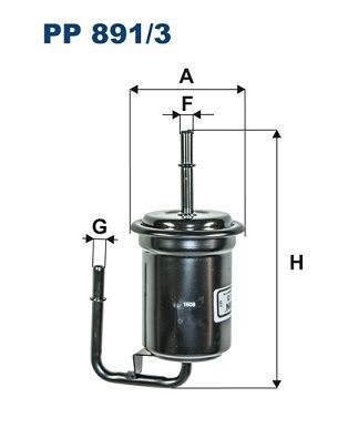 Топливный фильтр FILTRON PP8913