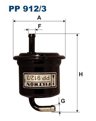 Топливный фильтр FILTRON PP9123