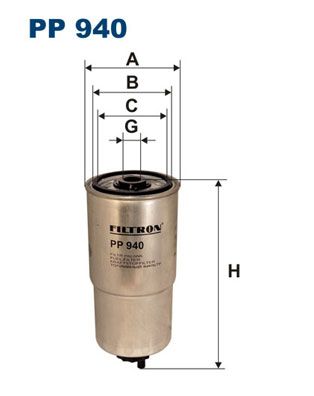 Топливный фильтр FILTRON PP940
