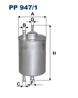 Топливный фильтр FILTRON PP9471