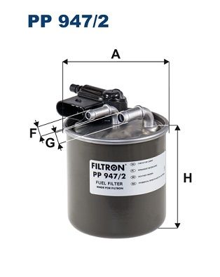 Топливный фильтр FILTRON PP9472