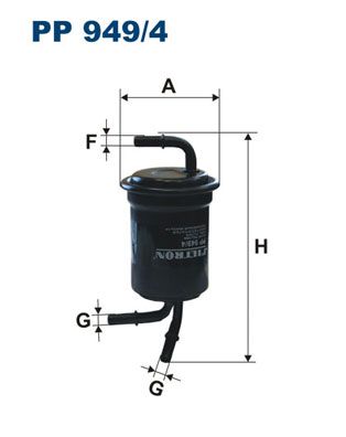 Топливный фильтр FILTRON PP9494