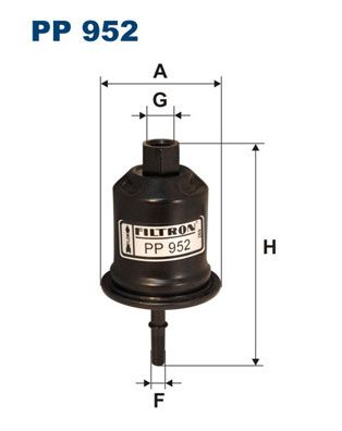 Топливный фильтр FILTRON PP952