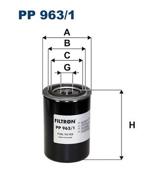 Топливный фильтр FILTRON PP9631