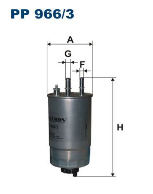 Топливный фильтр FILTRON PP9663