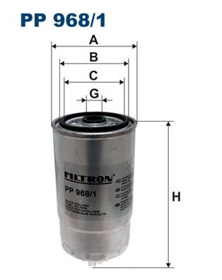 Топливный фильтр FILTRON PP9681