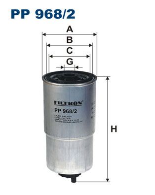 Топливный фильтр FILTRON PP9682