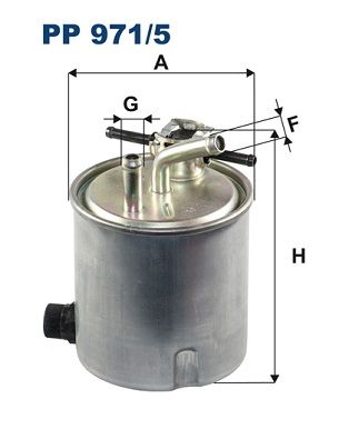 Топливный фильтр FILTRON PP9715