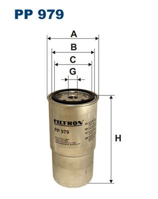Топливный фильтр FILTRON PP979
