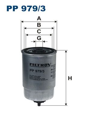 Топливный фильтр FILTRON PP9793